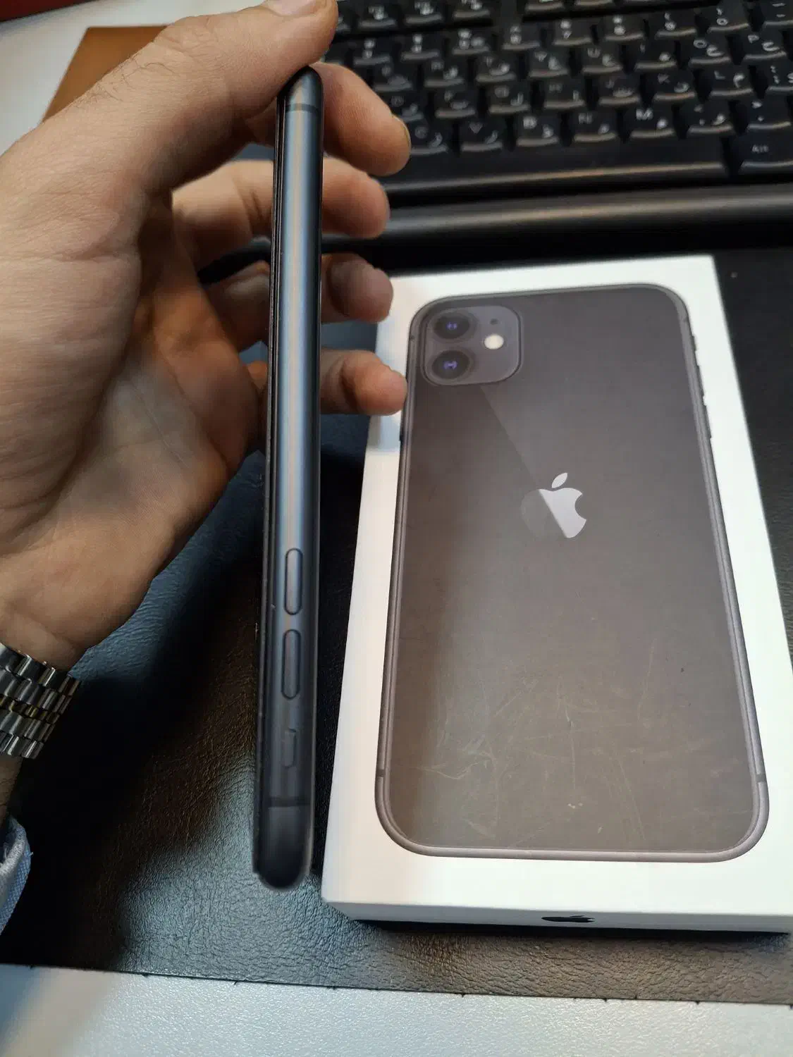 ایفون ۱۱ نو 64 گیگ|موبایل|تهران, درختی|دیوار