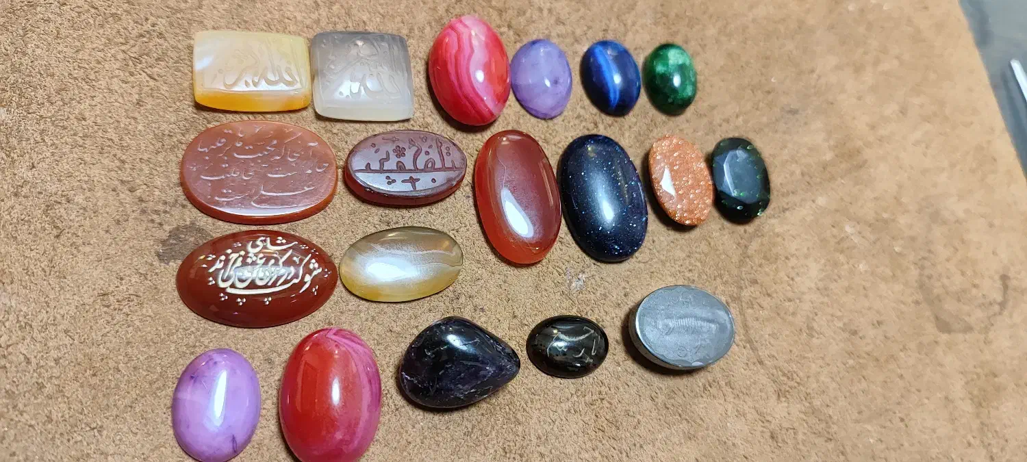 تعداد 19عدد نگین خطی و ساده|جواهرات|تهران, باشگاه نفت|دیوار