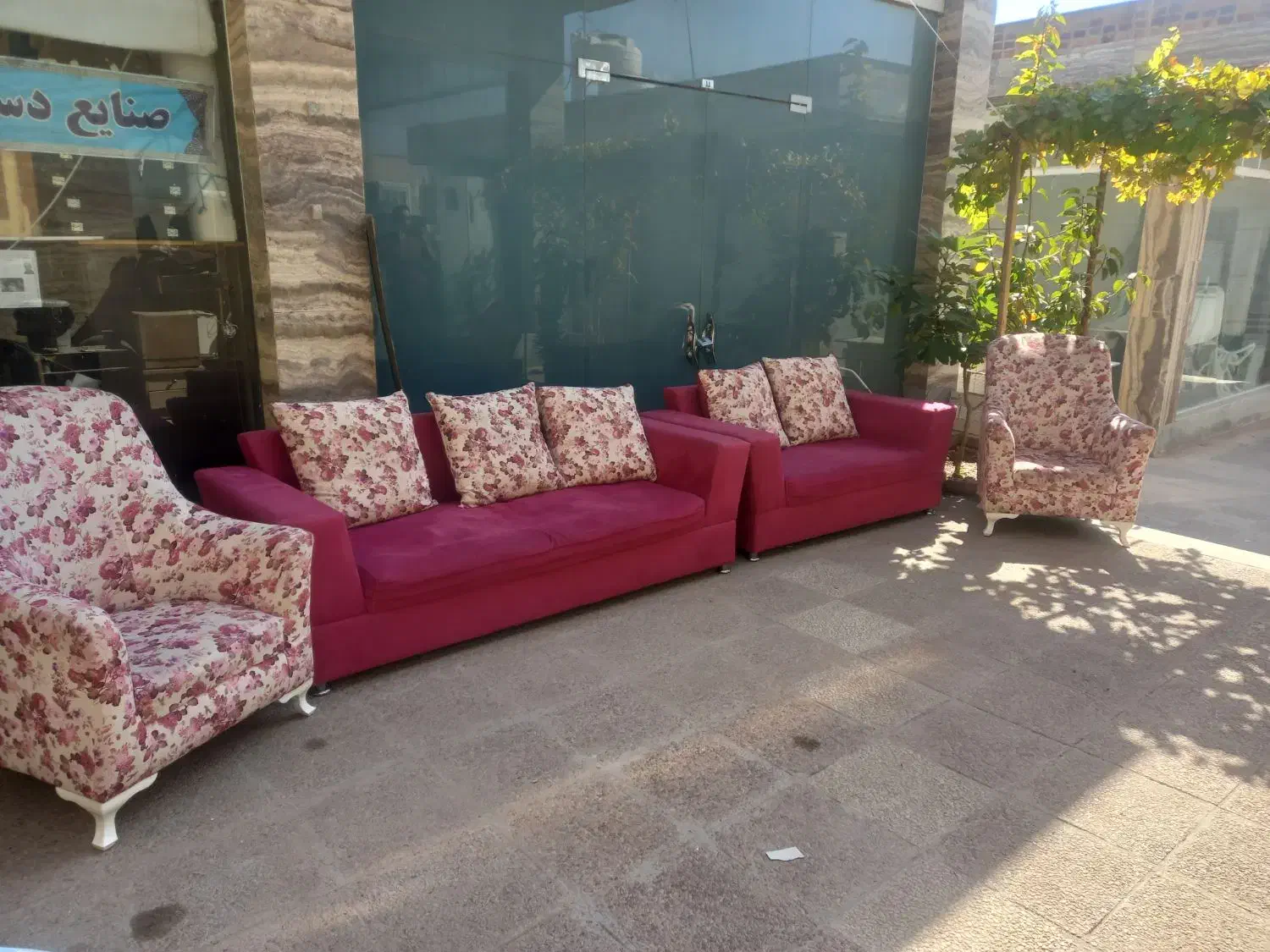 میل. 7نفره|مبلمان خانگی و میز عسلی|صدرا-فارس, فاز ۲|دیوار