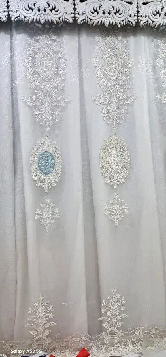 پرده شیک جدید دوخته  سالم سالم|پرده، رانر، رومیزی|قم, شاه سید علی|دیوار