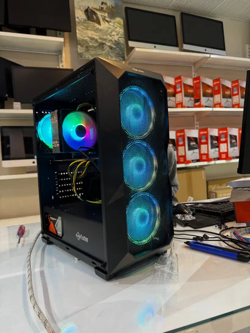 کامپیوتر گیمینگ با گرافیک Rtx2080 مناسب تدوین|رایانه رومیزی|ساوه, |دیوار