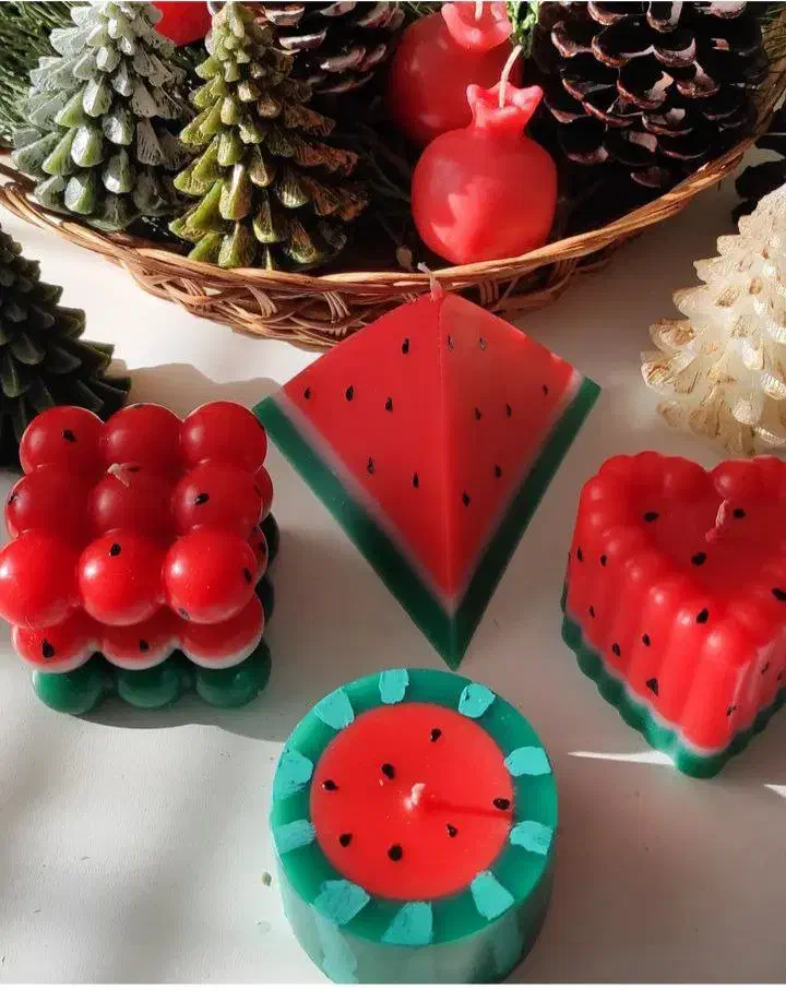 شمع یلدایی|صنایع دستی و سایر لوازم تزئینی|بوکان, |دیوار