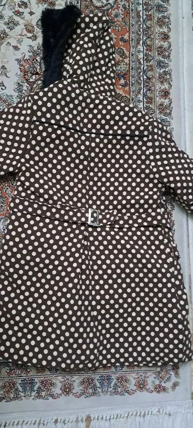 کاپشن دخترانه قهوه‌ای|کفش و لباس بچه|اسلام‌شهر, شهرک طالقانی|دیوار