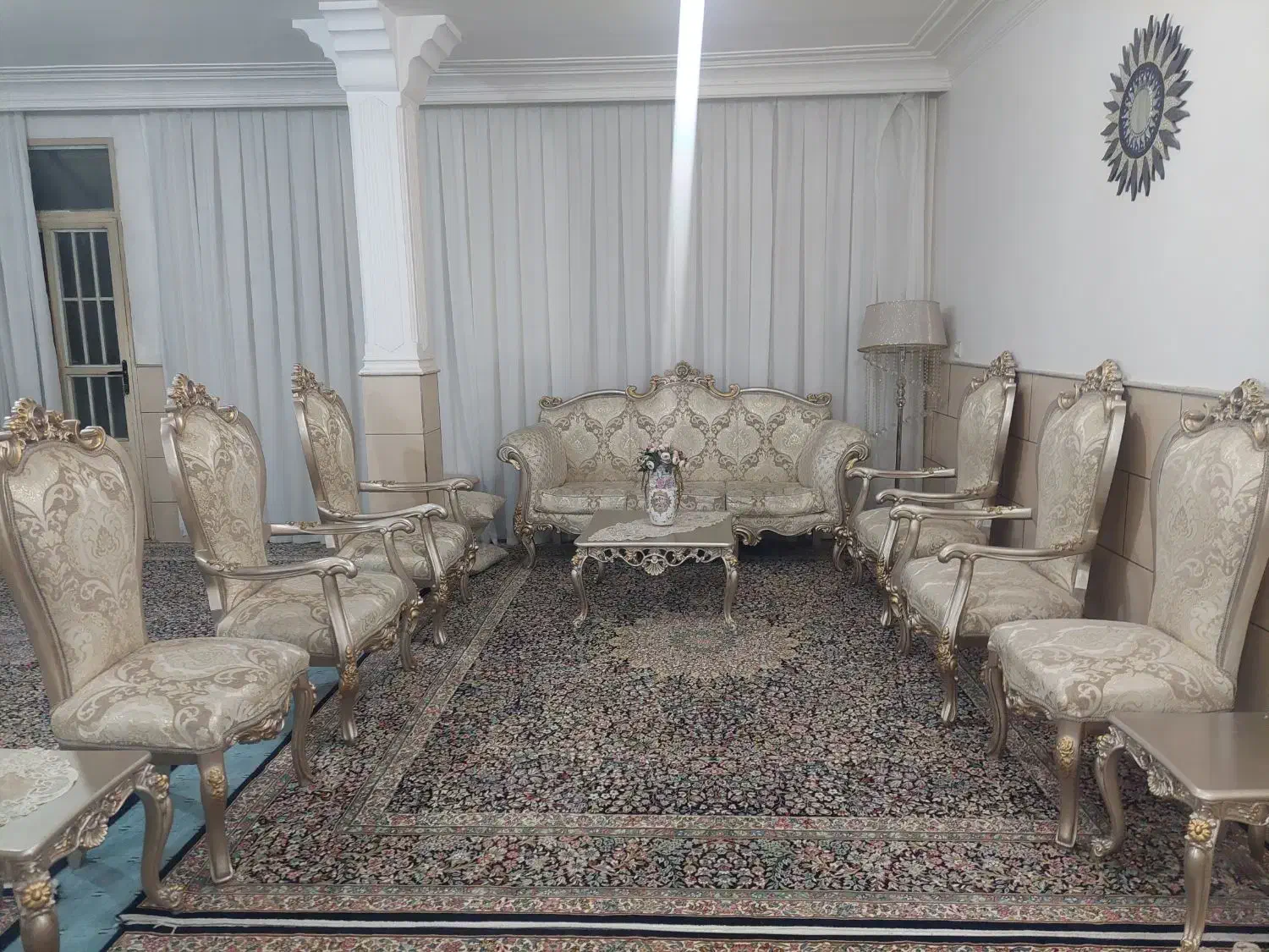 مبل در حد نو زیر قیمت|مبلمان خانگی و میز عسلی|قم, نیروگاه|دیوار