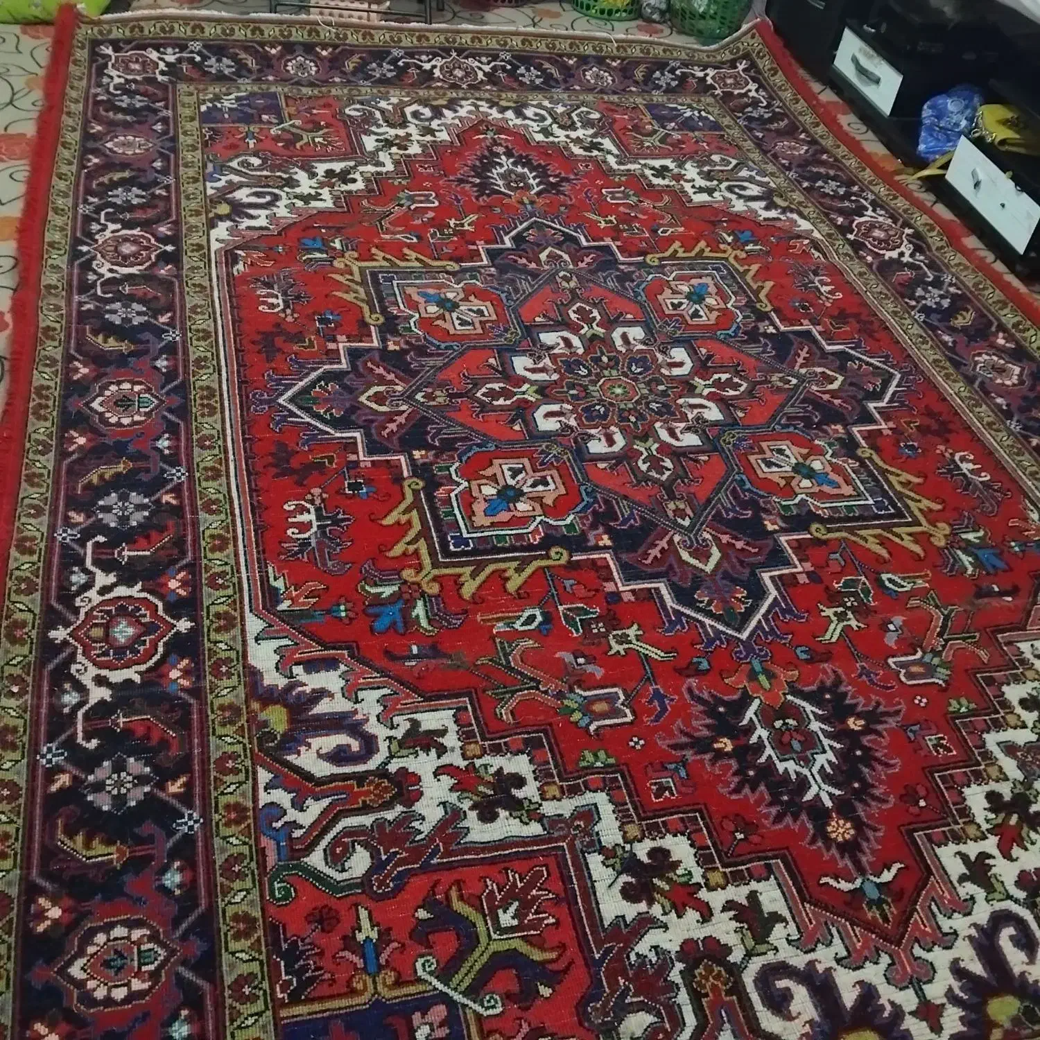 فرش شش متری هریس|فرش|مشگین شهر, |دیوار