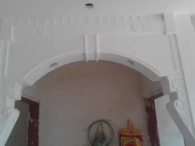 گچ بری کناف ابزار طرح سفید کاری|خدمات پیشه و مهارت|تاکستان, |دیوار