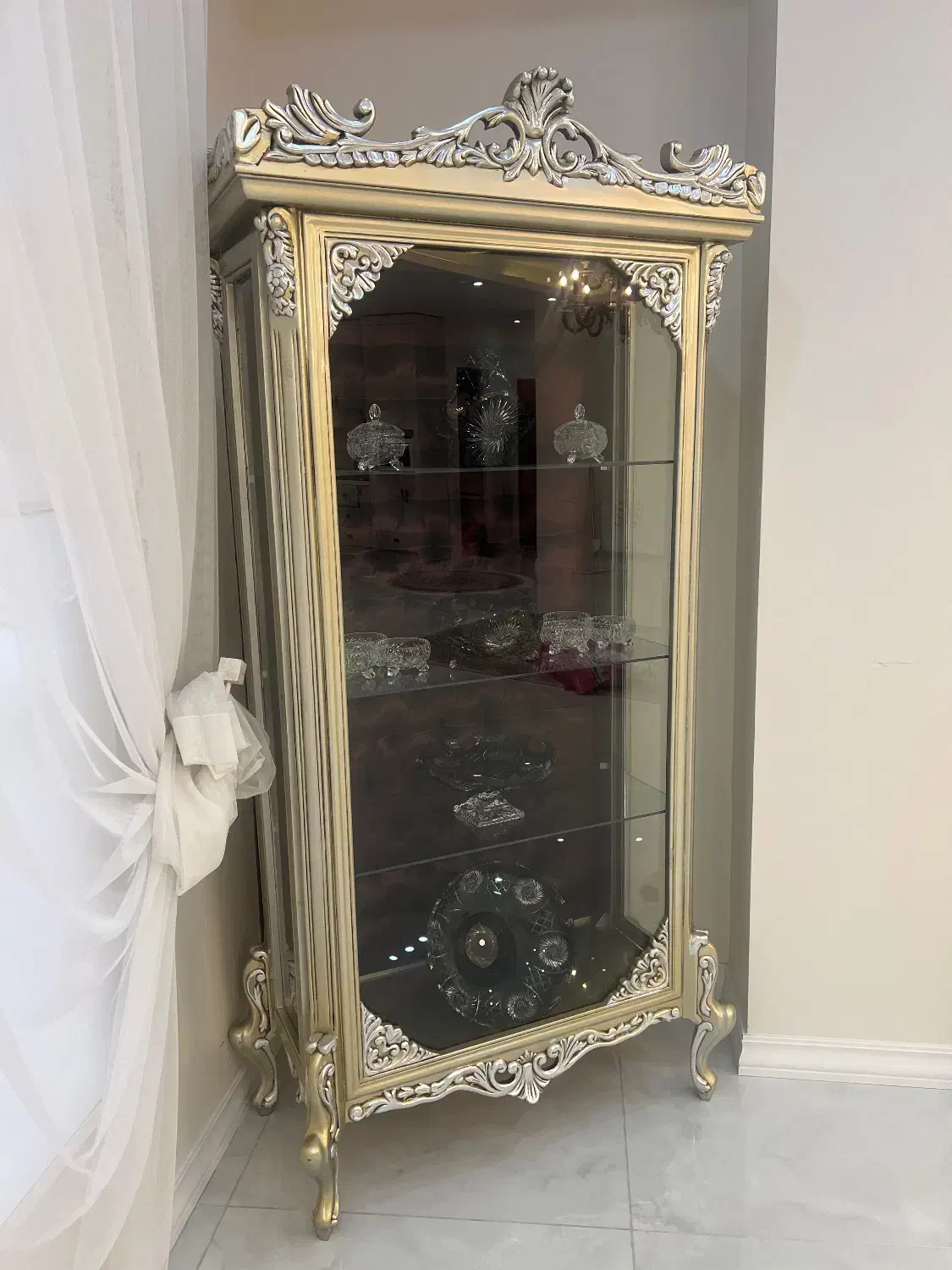 ویترین چوبی|بوفه، ویترین، کنسول|تهران, درختی|دیوار