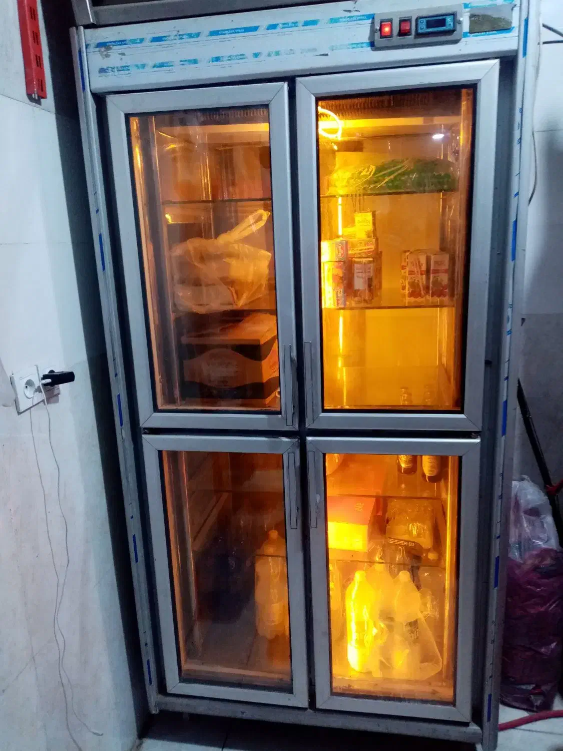 یخچال فروشگاه های چهار درب پشت شیشه|فروشگاه و مغازه|بومهن, |دیوار