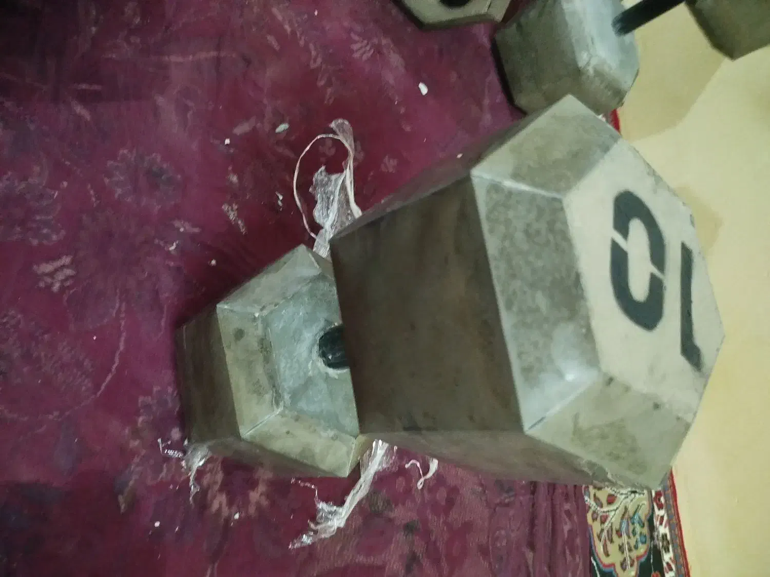 دمبل شیش ضلعی اقتصادی|تجهیزات ورزشی|گنبد کاووس, |دیوار