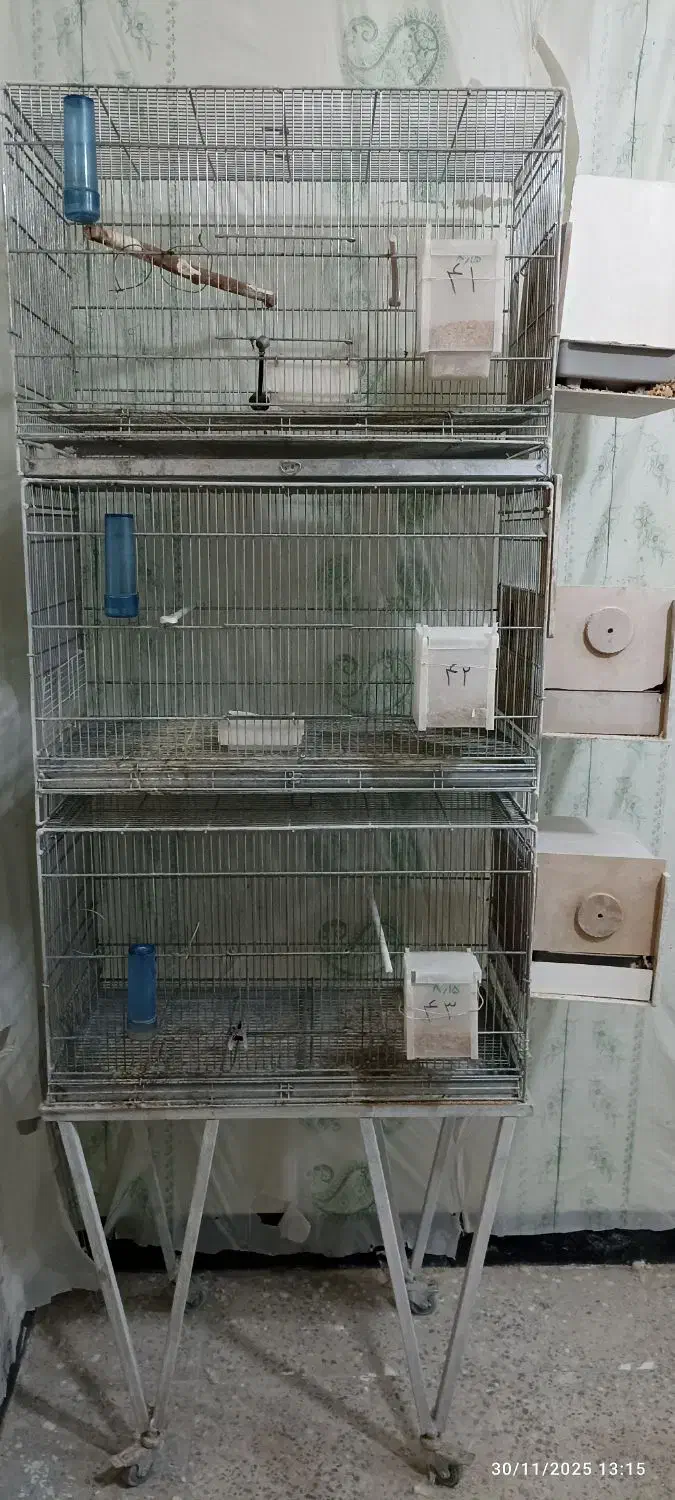 قفس هشت خان تا شو در حد نو|لوازم جانبی حیوانات|سامان, |دیوار