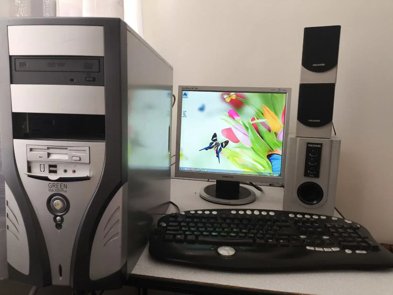 کامپیوتر با هارد 1ترا بایت بنفش|رایانه رومیزی|هشتگرد, شهرک گلخانه|دیوار