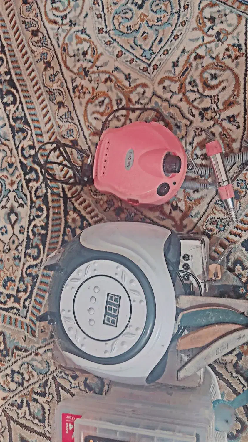 فروش وسیله ناخون کاری در حد نو|آرایشی، بهداشتی، درمانی|جیرفت, |دیوار