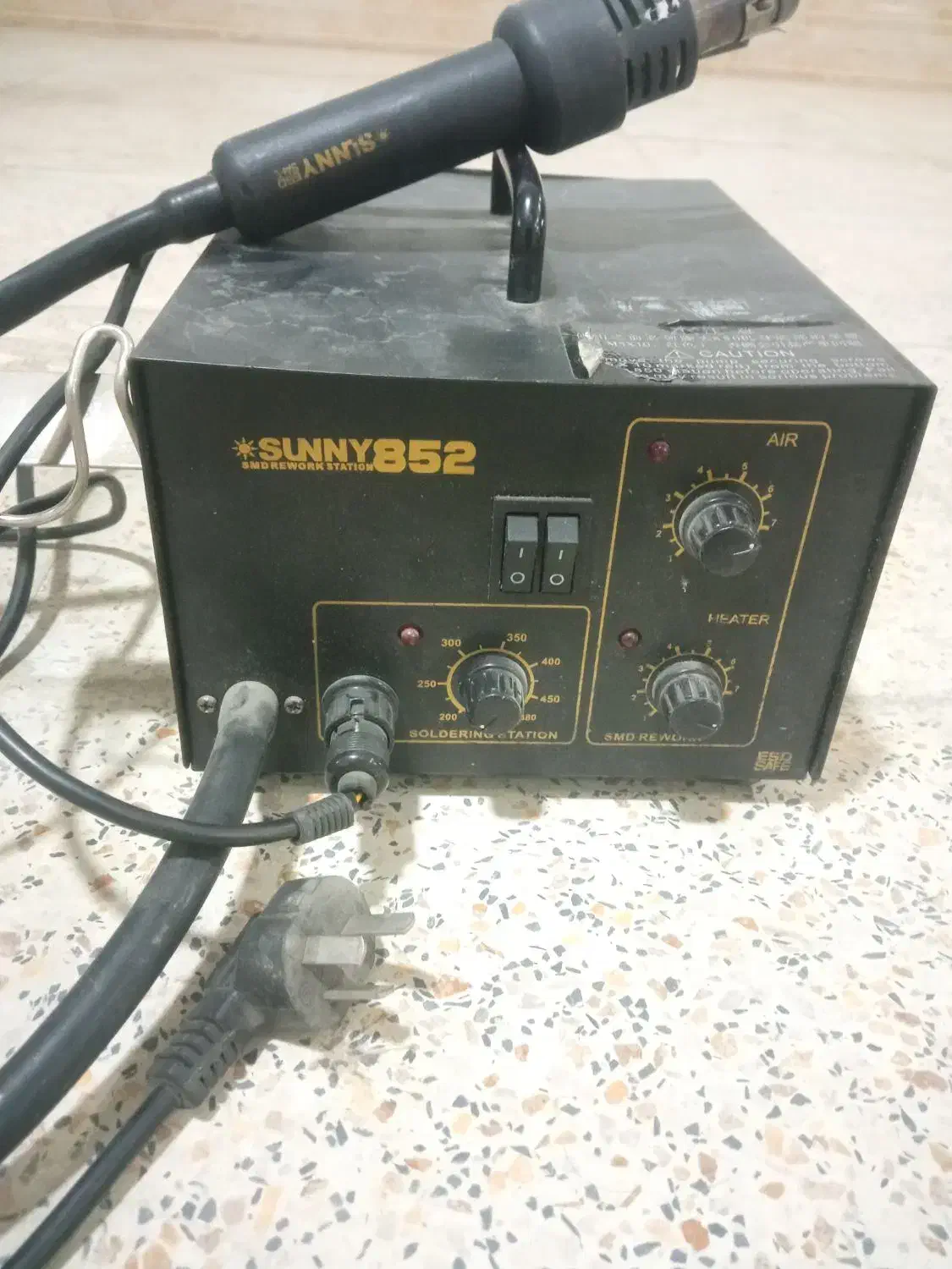 هیتر و هویه sunny825 و یک منبع تغزیه Dazhehg|ابزارآلات|ملایر, |دیوار