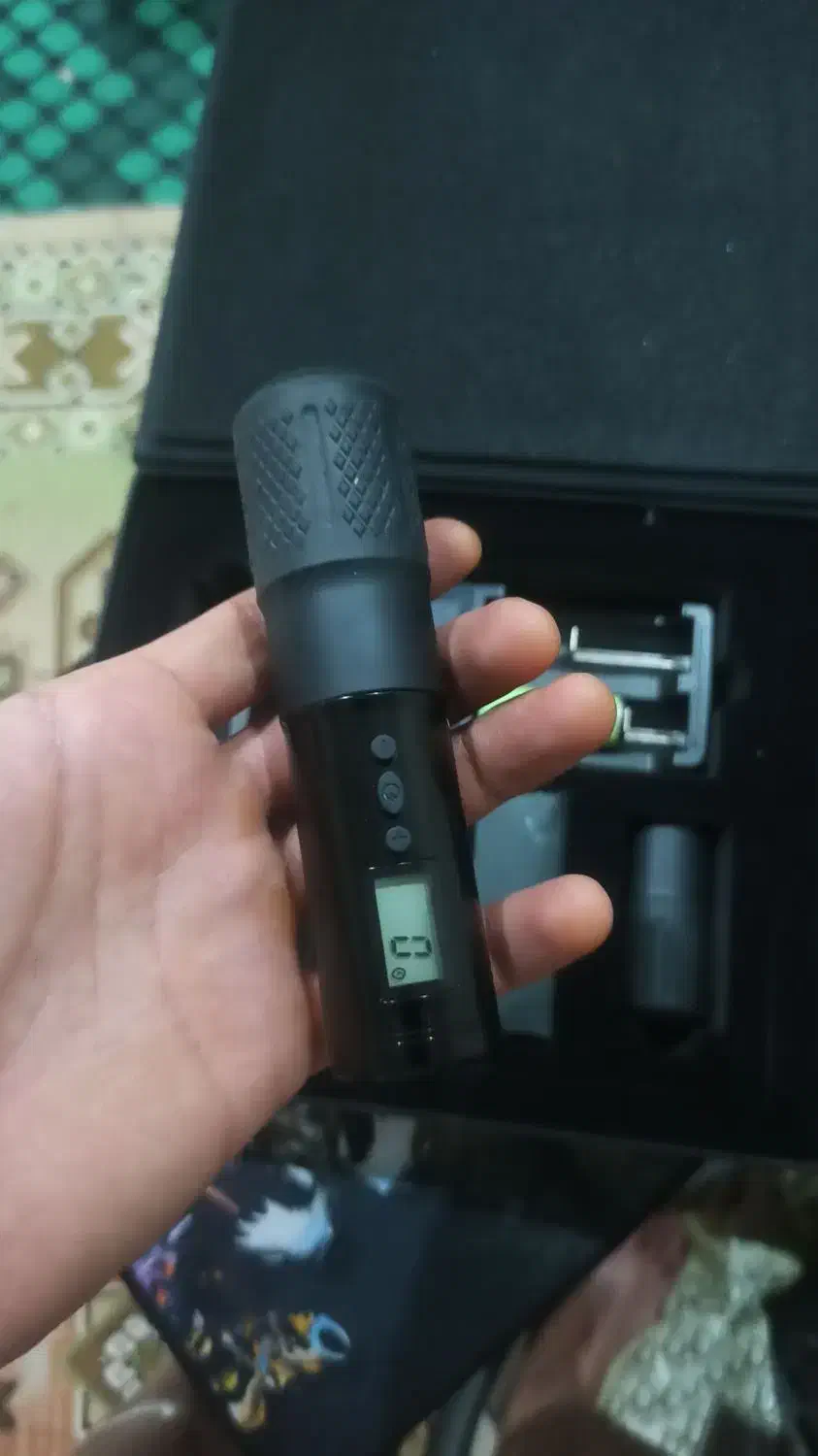 دستگاه تتو وایرلس شارژی و رنگ مشکی|آرایشی، بهداشتی، درمانی|شفت, |دیوار