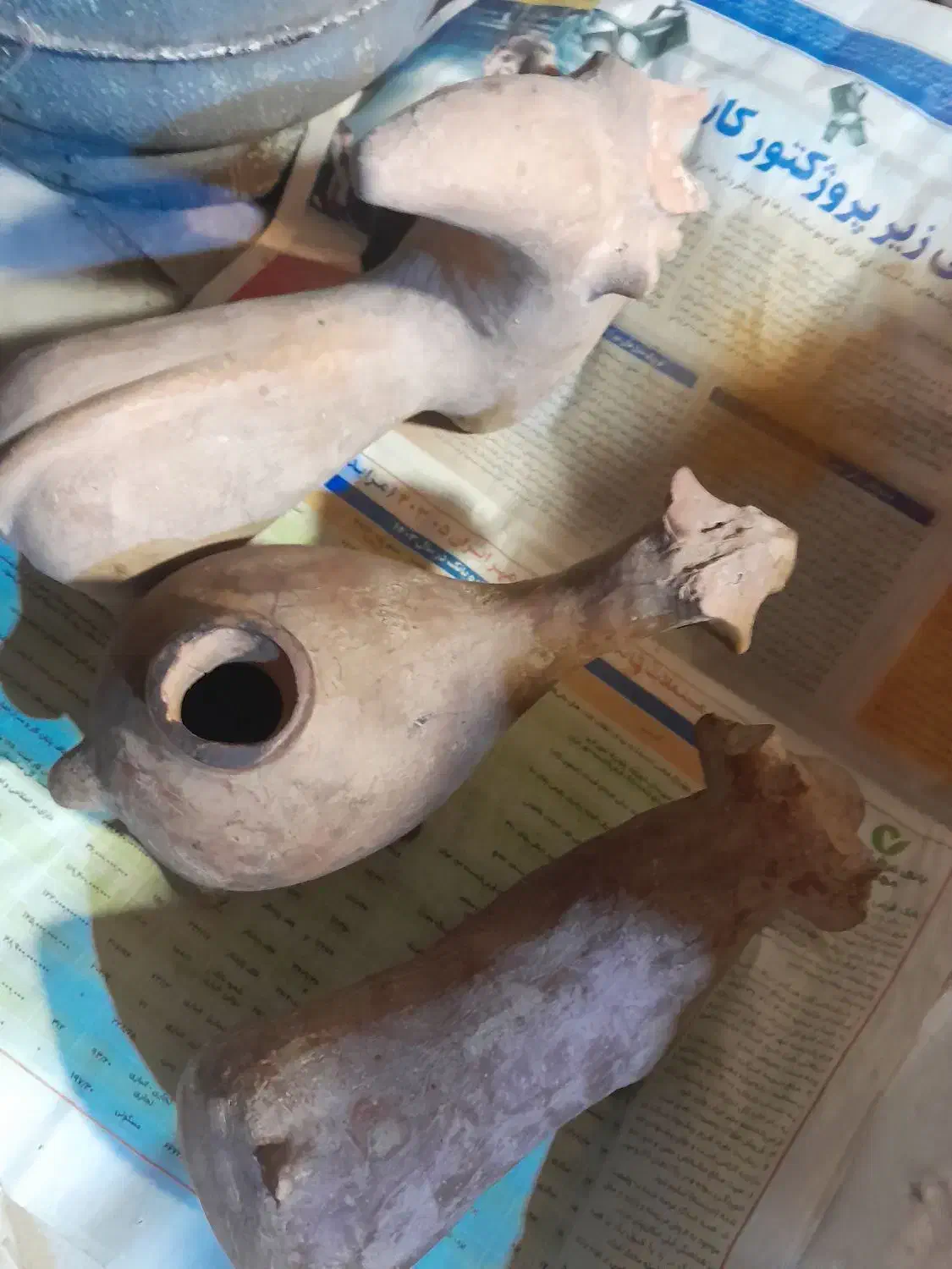 فروش تعدادی کوزه گلی.|صنایع دستی و سایر لوازم تزئینی|اسلامشهر, باغ فیض|دیوار