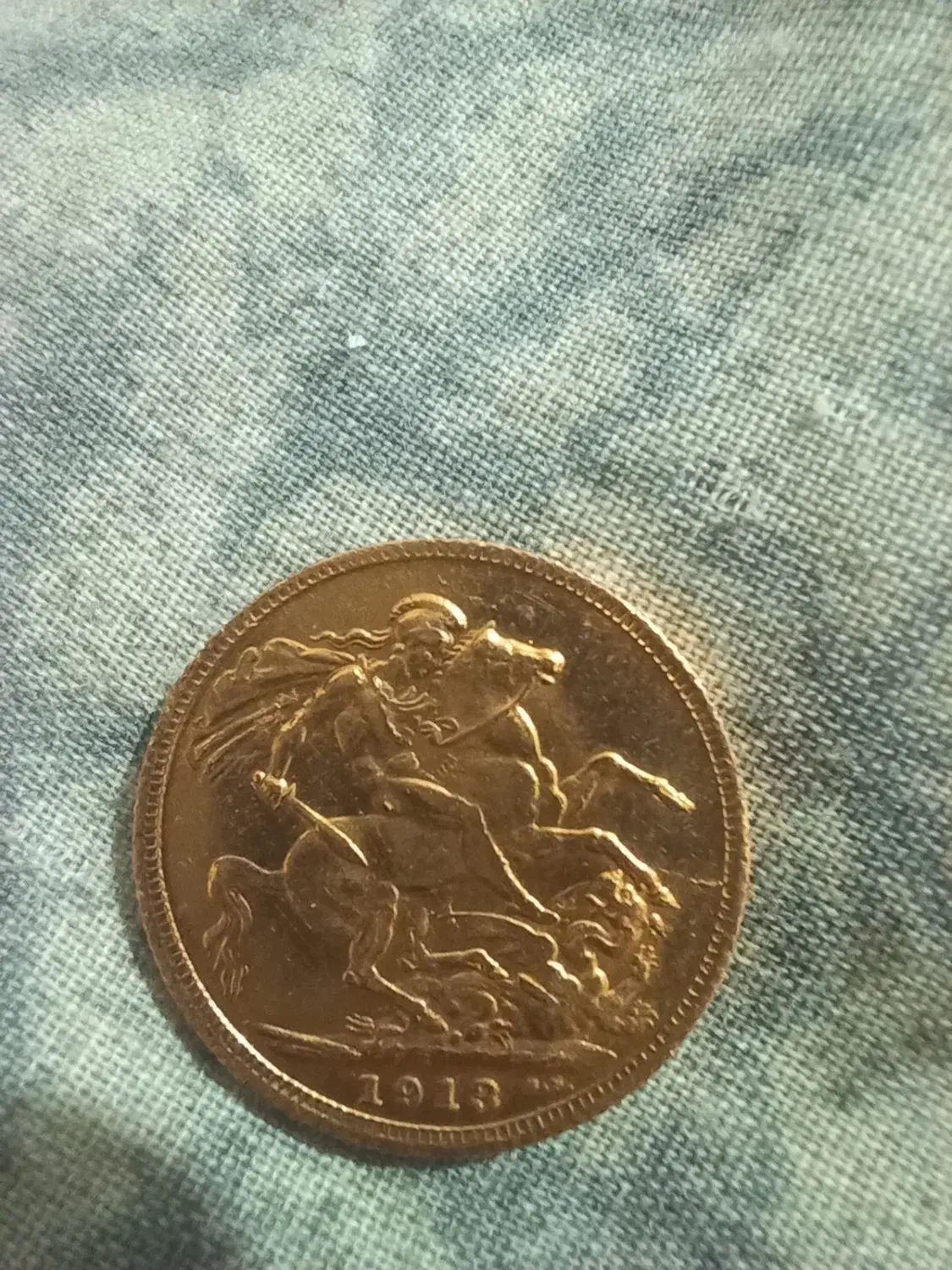 سکه جورج پنجم   طلا|کلکسیون سکه، تمبر، اسکناس|تهران, کوی بیمه|دیوار