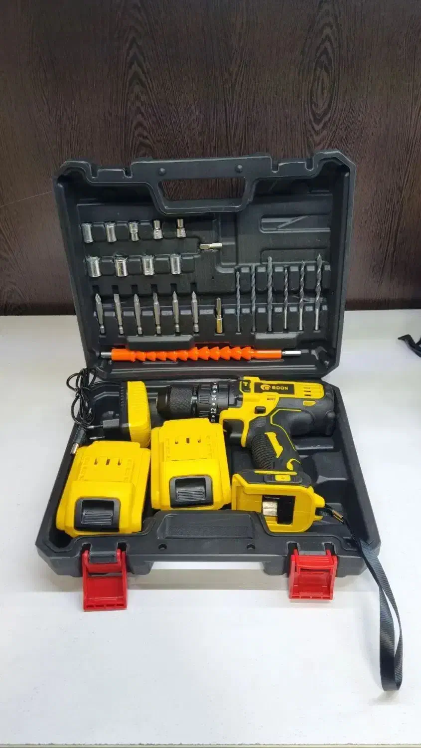 دریل شارژی چکشی 18 ولت سه نظام فلزی صنعتی ادون|ابزارآلات|هشتگرد, شهرک راه آهن|دیوار