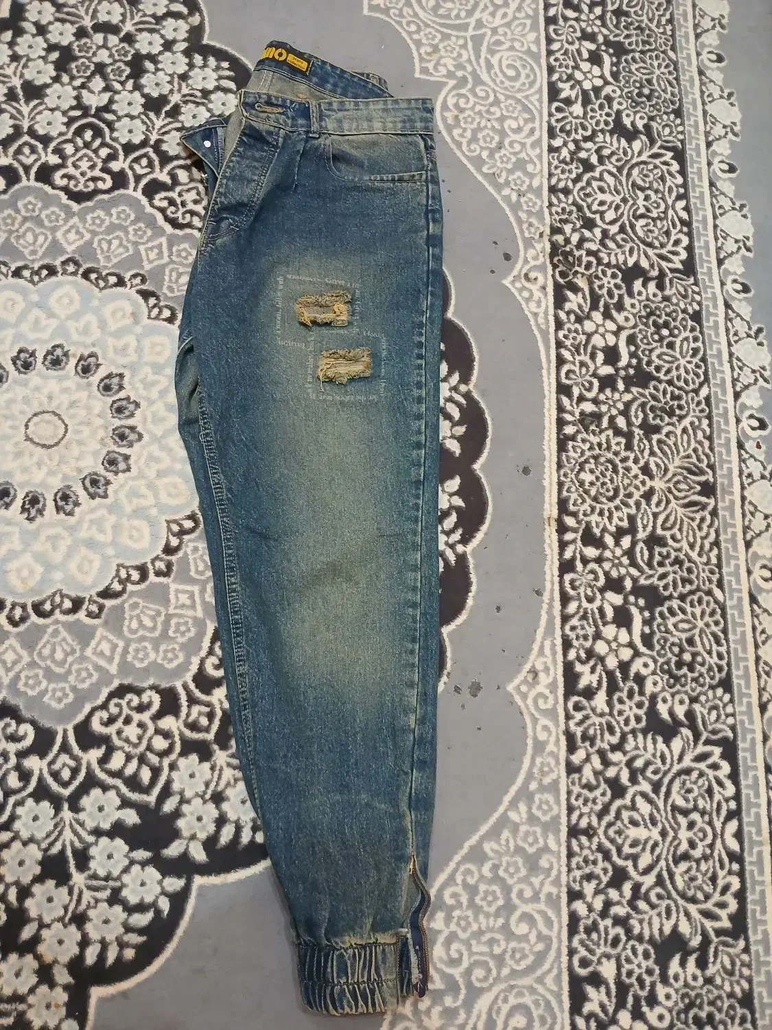 شلوار لی دمپا زیپ و کاپشن|لباس|گناباد, |دیوار