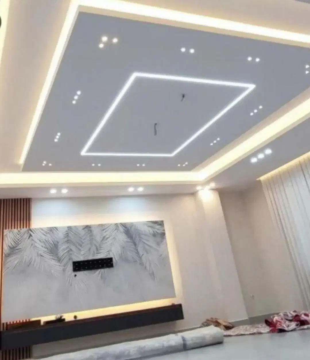 کناف کاغذ دیواری بلکا نقاشی کمد دیواری|خدمات پیشه و مهارت|اراک, |دیوار