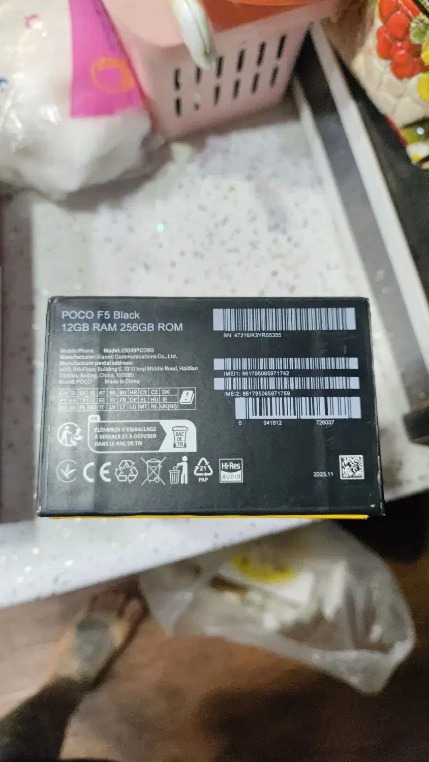 Poco F 5 RAM 12 256|موبایل|اهواز, کوی باهنر|دیوار
