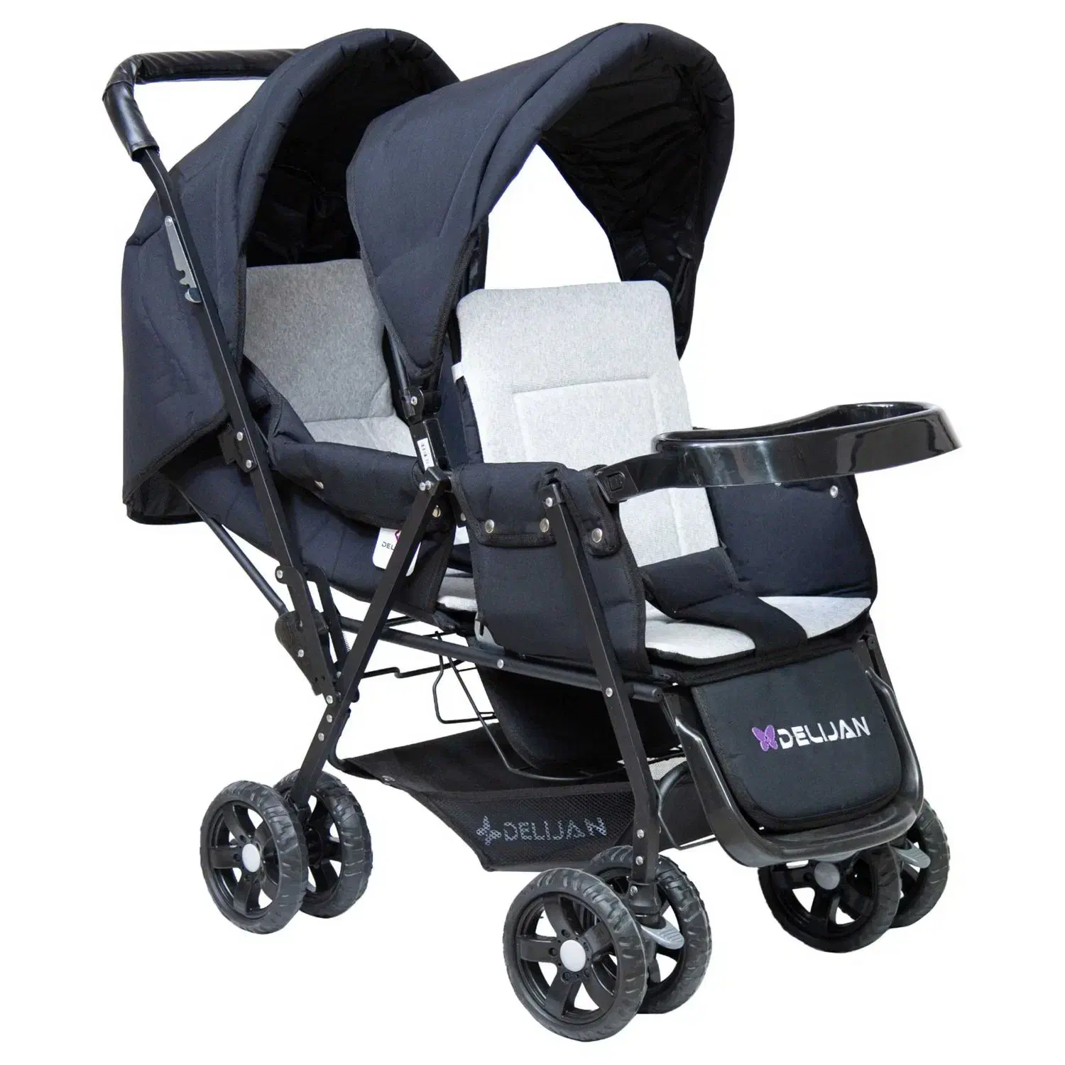 دوعدد کالسکه دوقلو نو تو کارتن|کالسکه و لوازم جانبی|ساوه, |دیوار