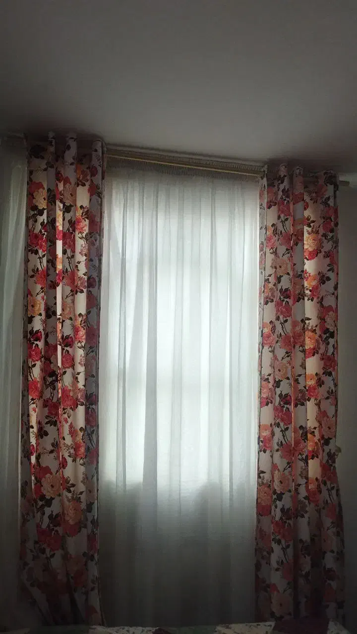 پرده . حریر. دستک|پرده، رانر، رومیزی|مشهد, شهرک لشکر (شهرک غرب)|دیوار