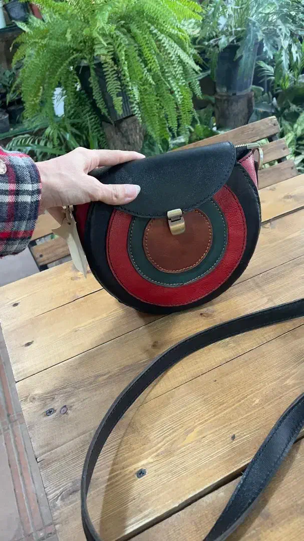 کیف پیاده روی چرم طبیعی|کیف، کفش، کمربند|ساری, |دیوار