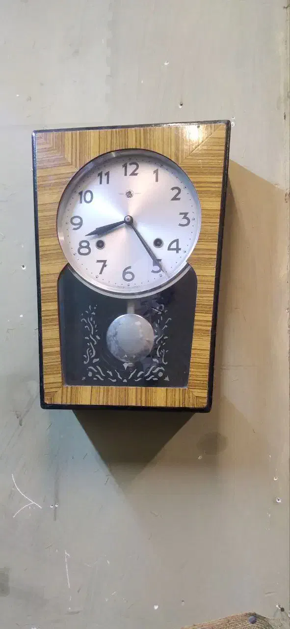 ساعت دو کوک قدیمی|کلکسیون اشیاء عتیقه|بجستان, |دیوار