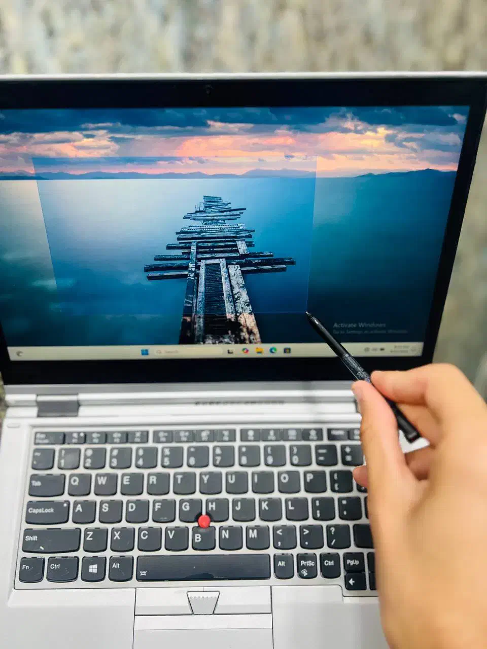 لپ تاپ Lenovo Yoga X380 تاچ 360 با قلم سیمکارت خور|رایانه همراه|بوکان, |دیوار