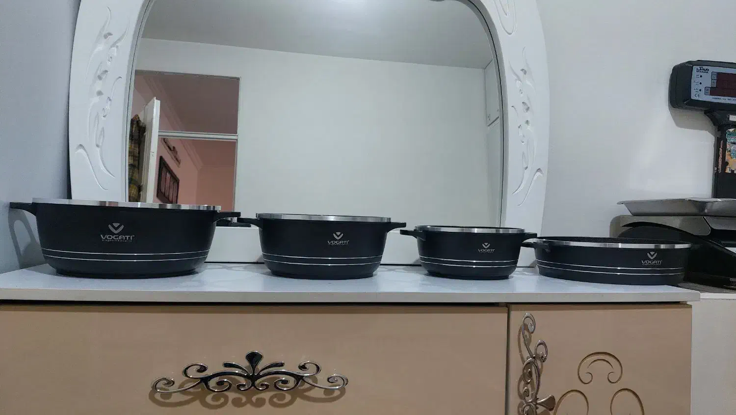 سرویس ۸ پارچه گرانیتی|ظروف پختوپز|نظرآباد, نظرآباد|دیوار