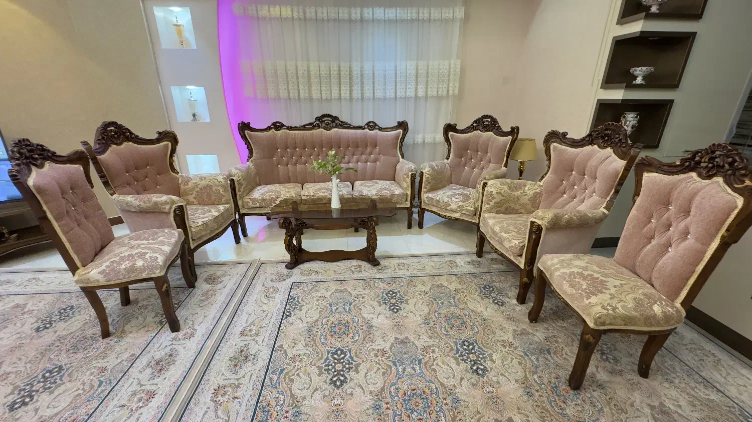 مبلمان + بوفه در حد نو|مبلمان خانگی و میز عسلی|رشت, شهرک قدس|دیوار