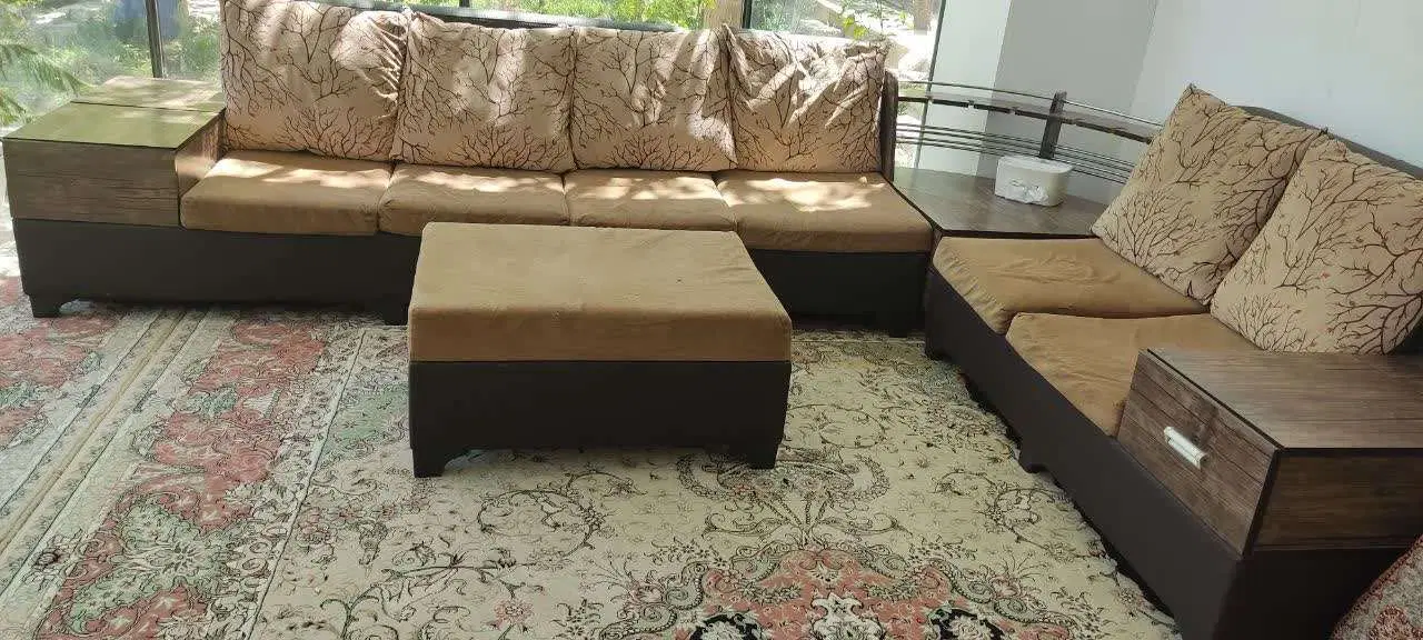 مبل L|مبلمان خانگی و میز عسلی|یزد, |دیوار