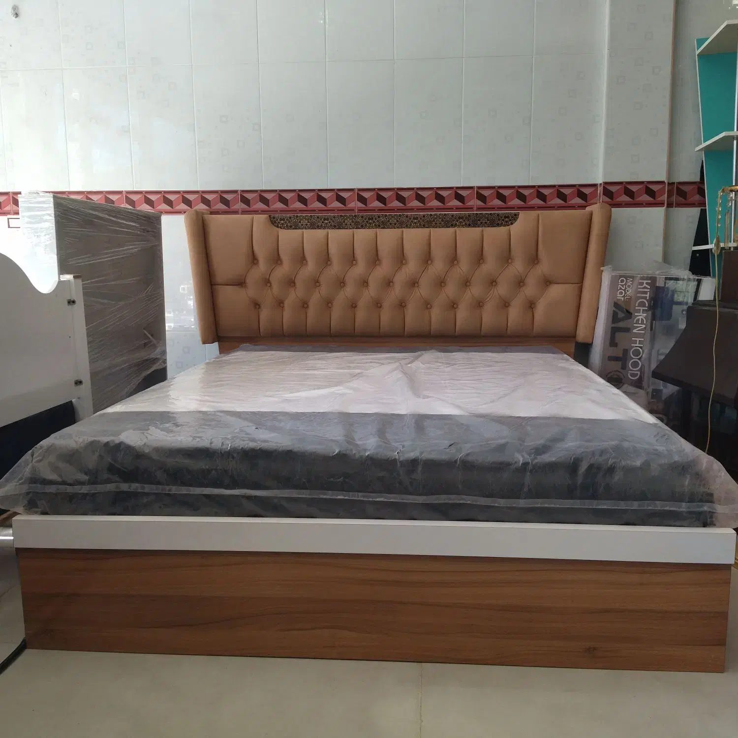 تختخواب 2نفرە شرکتی|تخت و سرویس خواب|بانه, |دیوار