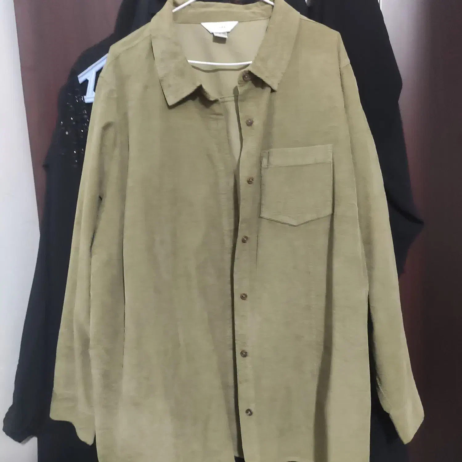 پیراهن/بلوز/شومیز/ کبریتی وارداتی اورسایز زیتونی|لباس|کردکوی, |دیوار