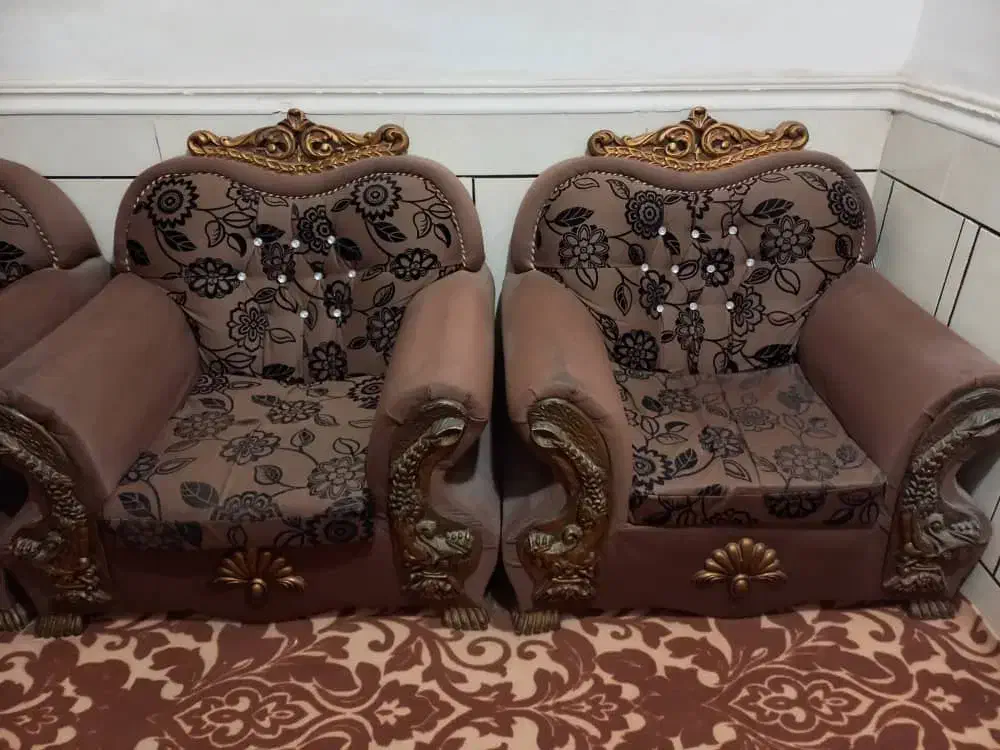 مبل7نفره در حد نو|مبلمان خانگی و میز عسلی|رامشیر, |دیوار