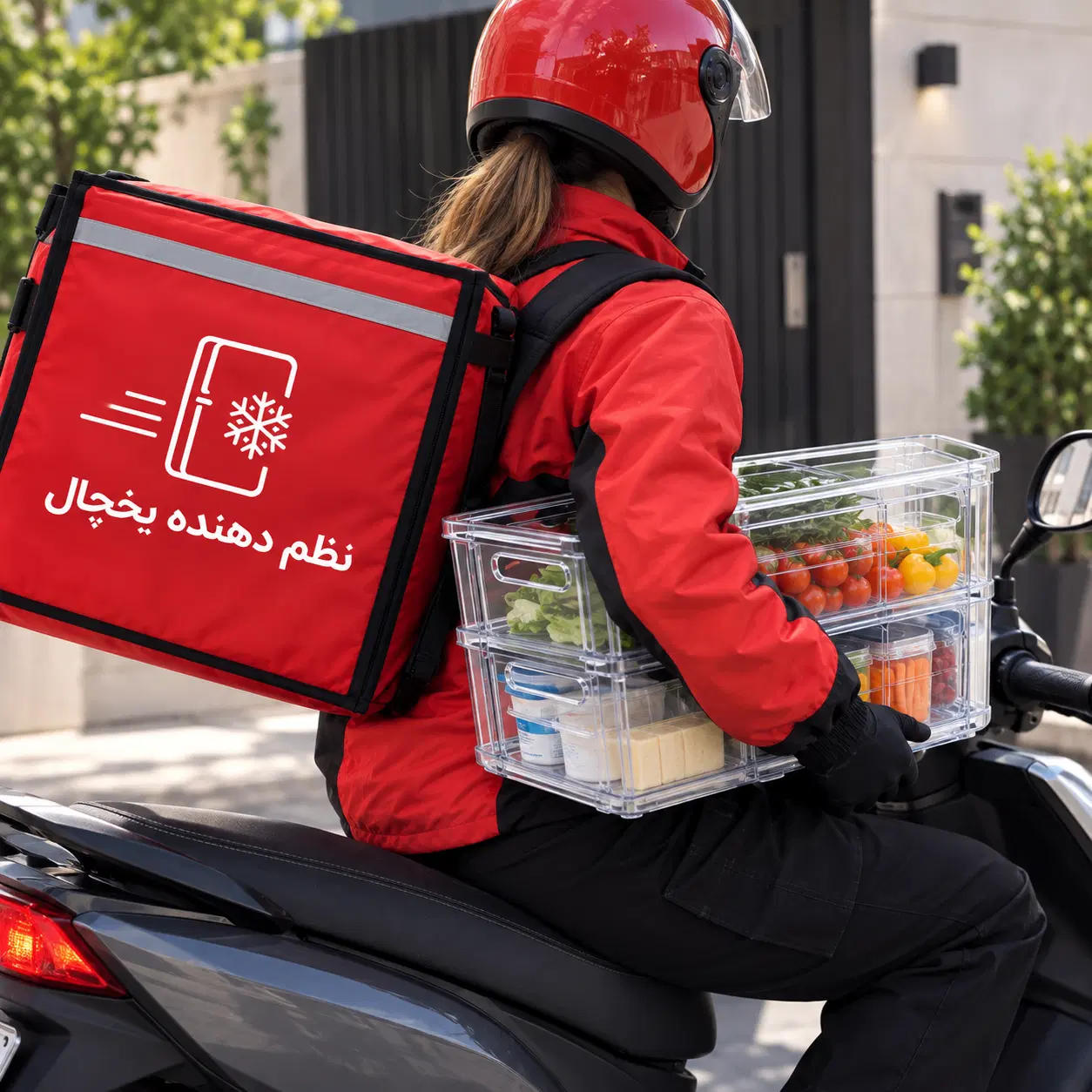 زودتر از پیتزات میرسه به دستت|ظروف نگهدارنده، پلاستیکی، یکبارمصرف|شیراز, شهرک ایثار|دیوار