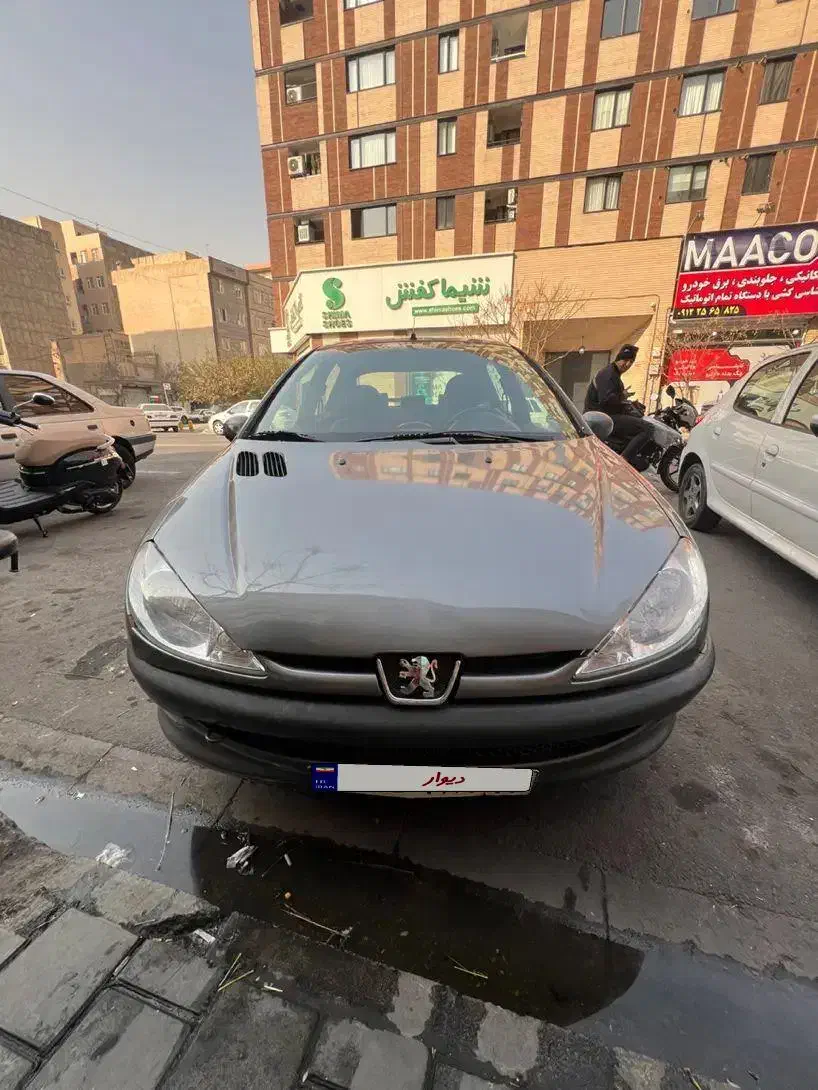 پژو ۲۰۶ مدل ۸۶ فوق العاده سالم|خودرو سواری و وانت|تهران, شهرک شریعتی|دیوار