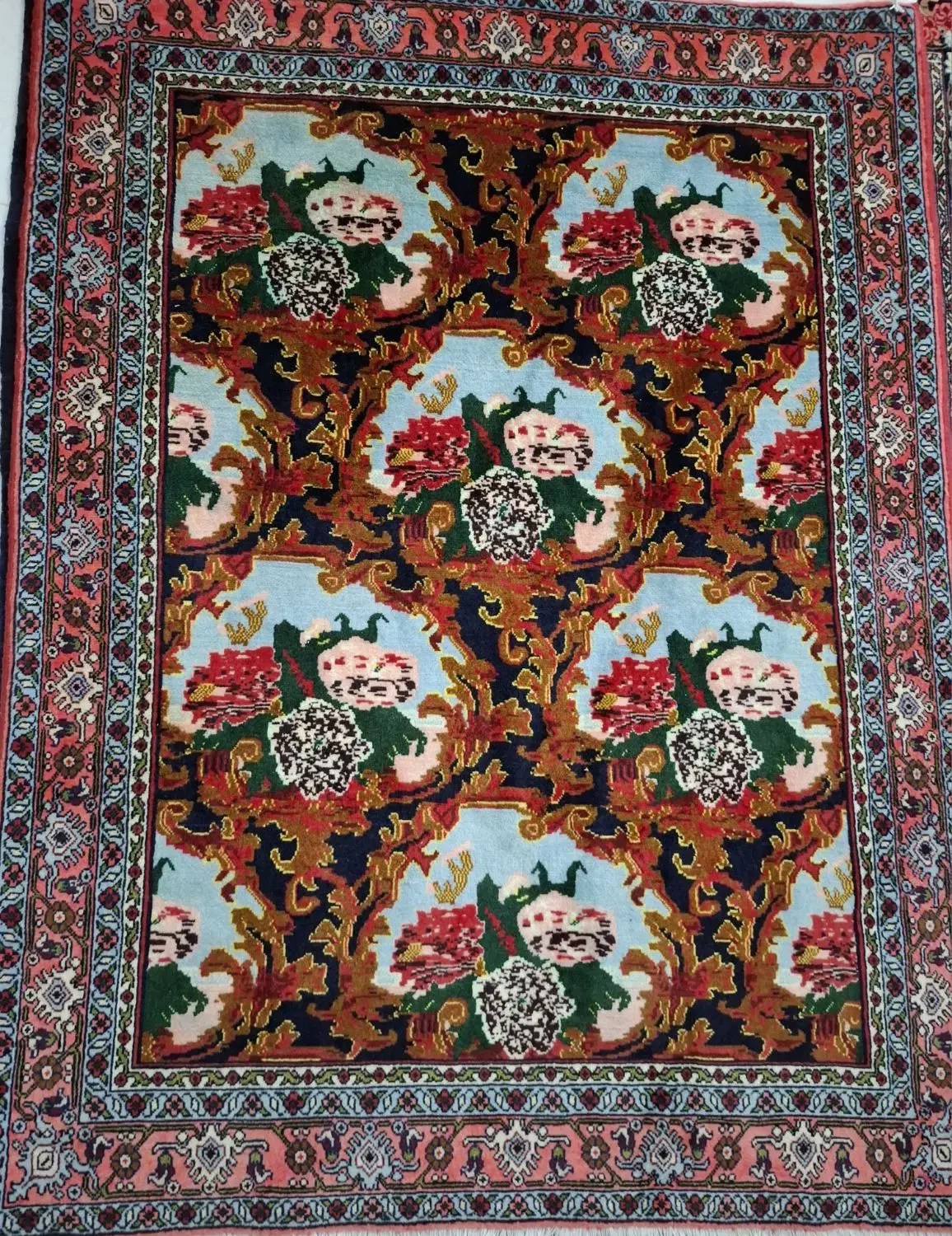 فرش دستباف قالیچه و ذرع چارک سالم ۳تخته|فرش|تهران, مرزداران|دیوار