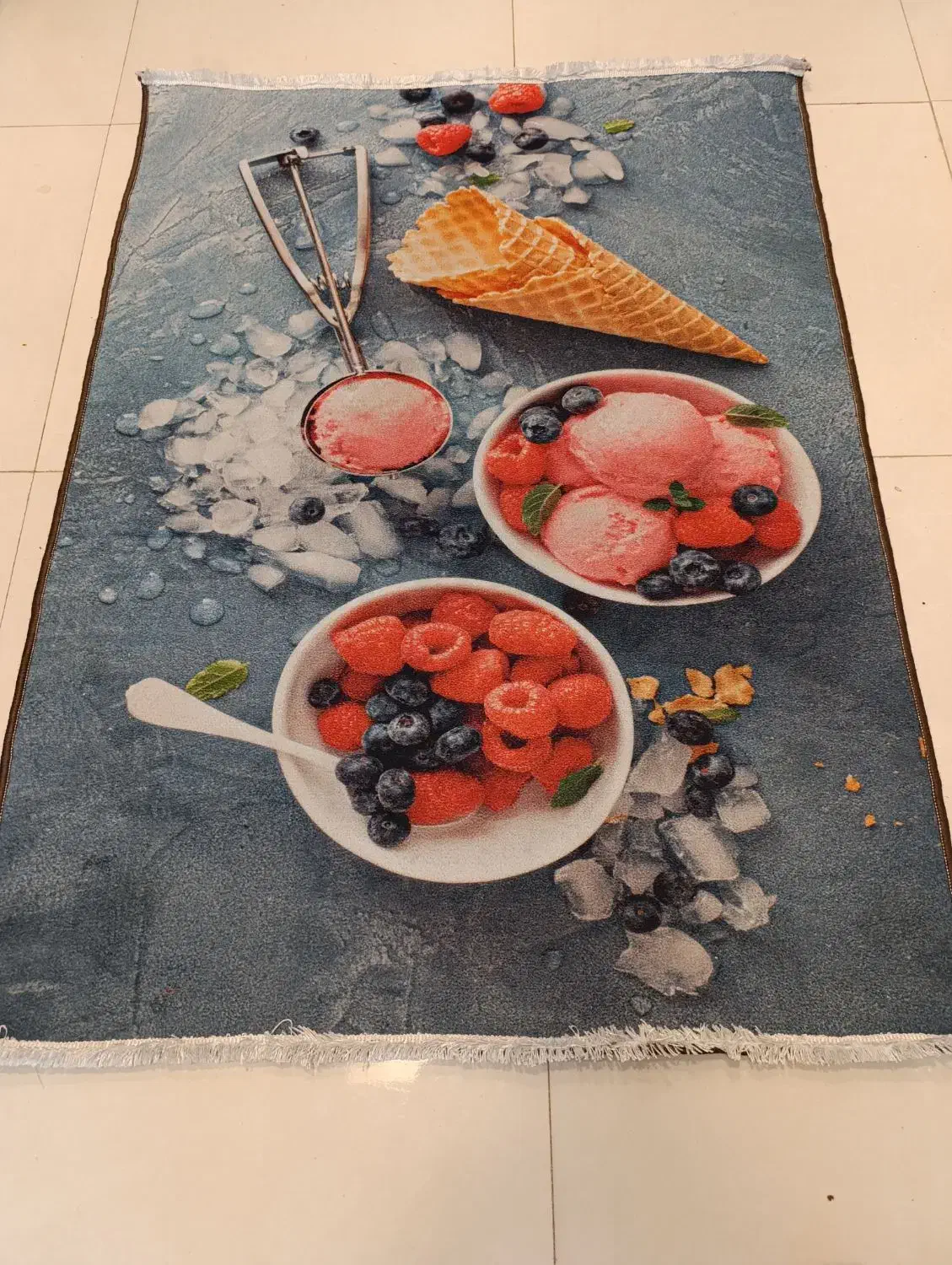 فرشینه زیبا اشپزخونه|فرش|گرمدره, |دیوار