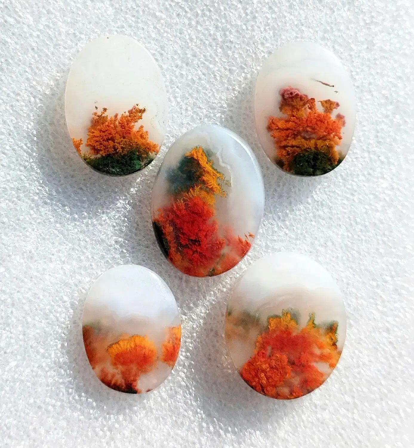 نگین شجر رنگی طبیعی|جواهرات|ماهدشت, |دیوار