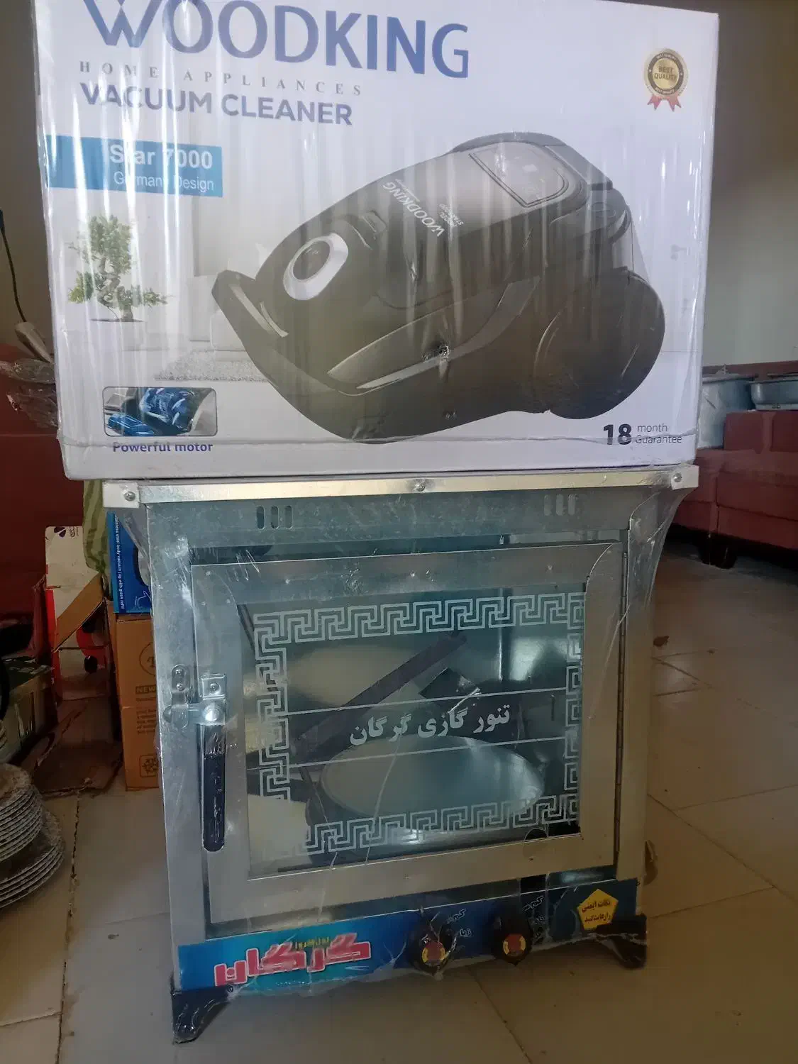 جارو برقی لمسی وودکینگ|جاروبرقی، جارو شارژی، بخارشو|کوهسار (البرز), |دیوار