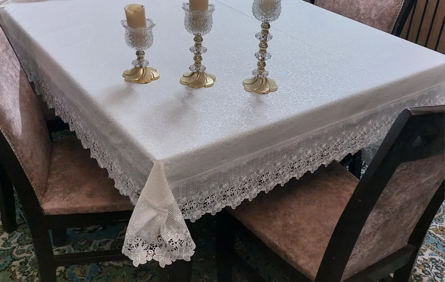 رومیزی ناهارخوری|پرده، رانر، رومیزی|کرج, شهرک احمدیه‎|دیوار