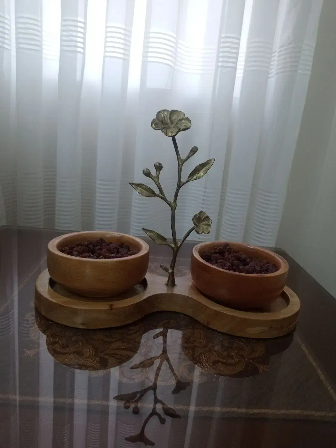 سرویس پذیرایی چوب شش تکه سالم|ظروف سرو و پذیرایی|پرند, فاز ۰|دیوار