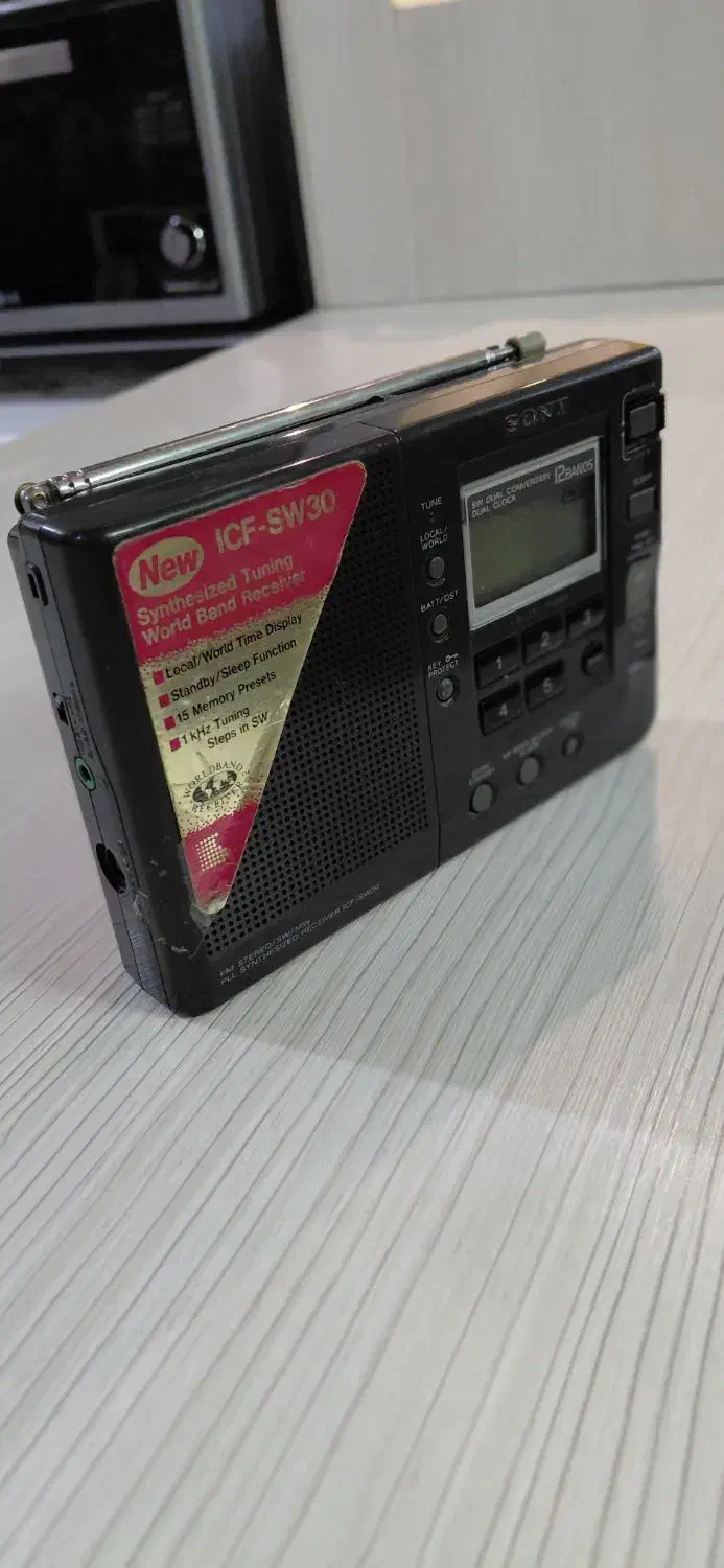 رادیو سونی مدل IcF.sw30|سیستم صوتی خانگی|شاهینشهر, حافظ جنوبی|دیوار