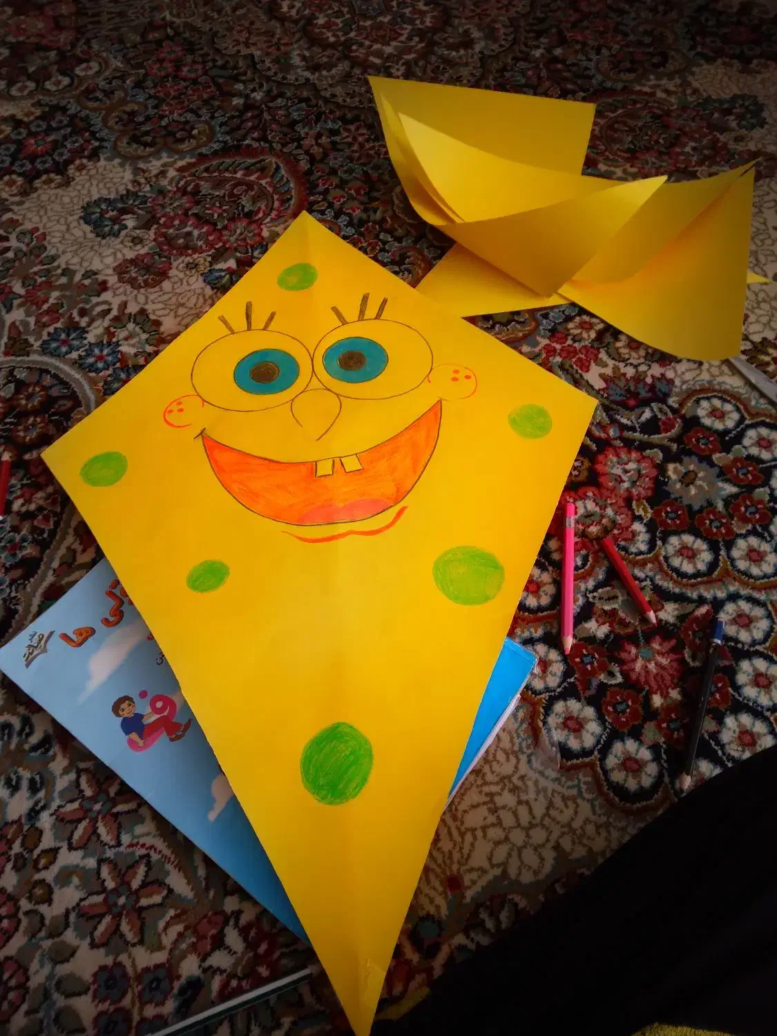 نقاشی، کاردستی و...|اسباببازی|نیشابور, گنبد سبز|دیوار