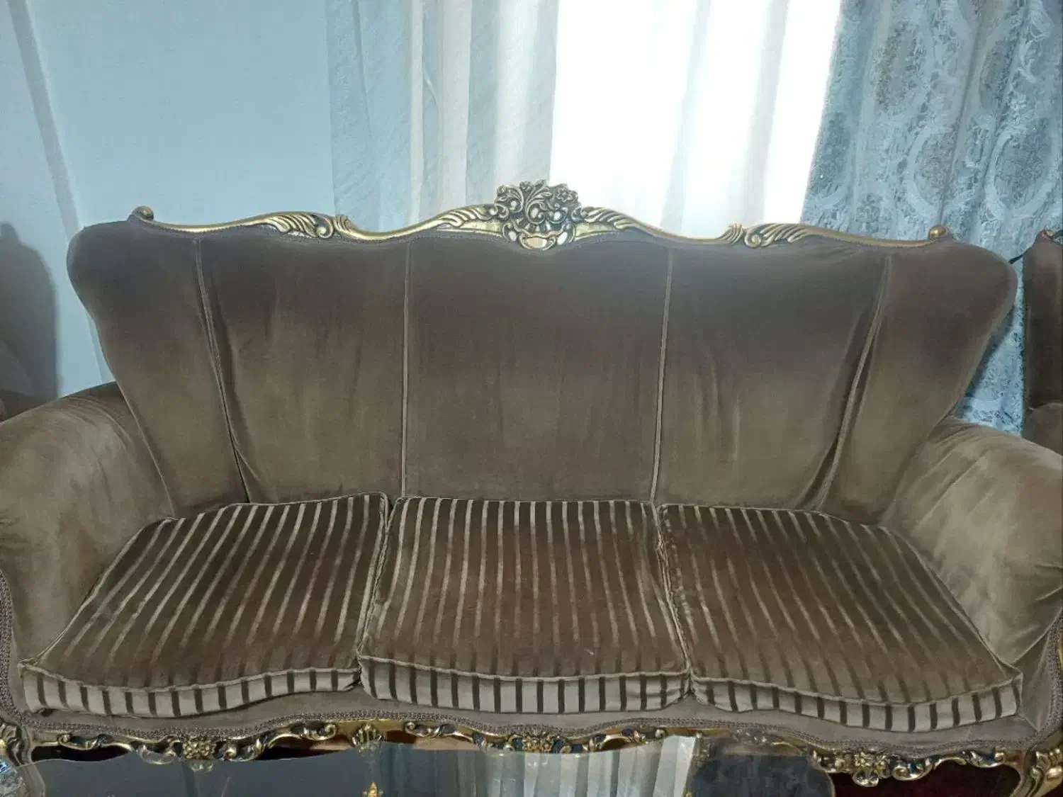 مبل استیل ۹نفره|مبلمان خانگی و میز عسلی|تهران, کیانشهر|دیوار