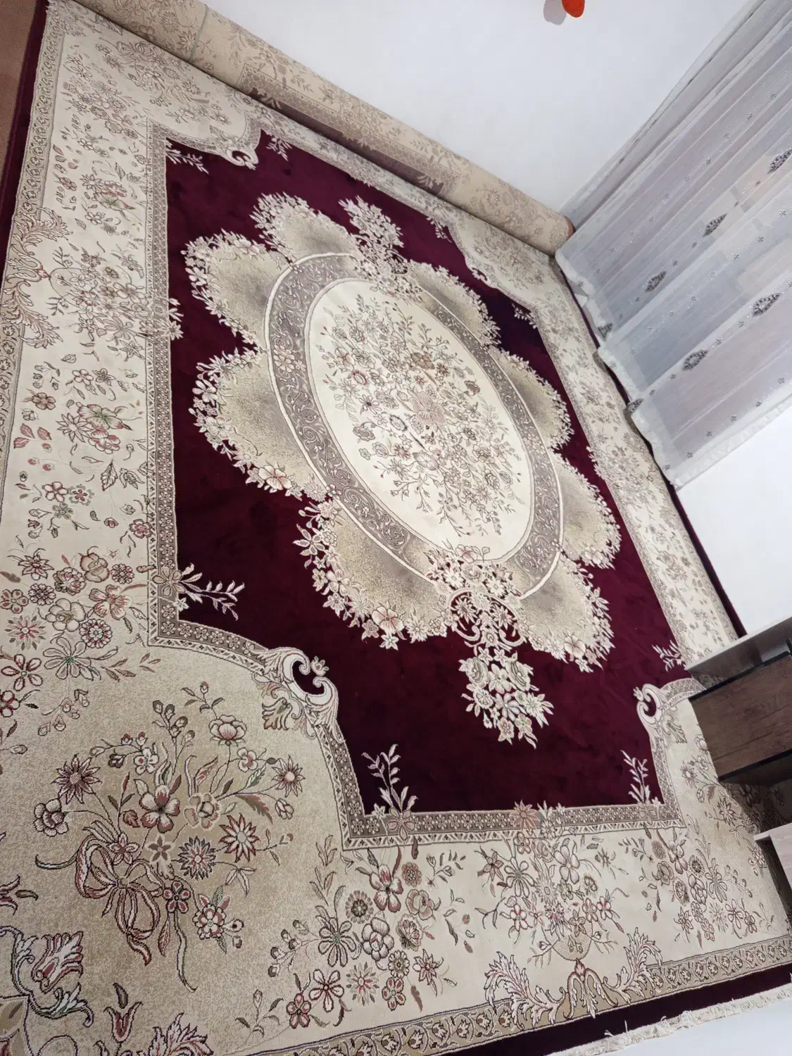 جفت فرش 12 متری|فرش|تاکستان, |دیوار