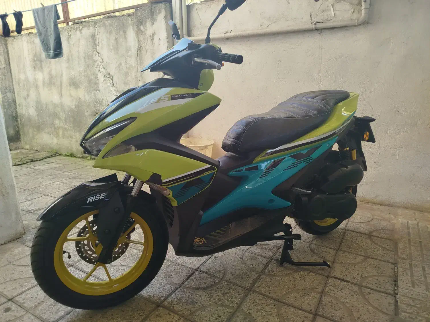 یاماها آیروکس 155|موتورسیکلت|لاهیجان, یوسف آباد|دیوار