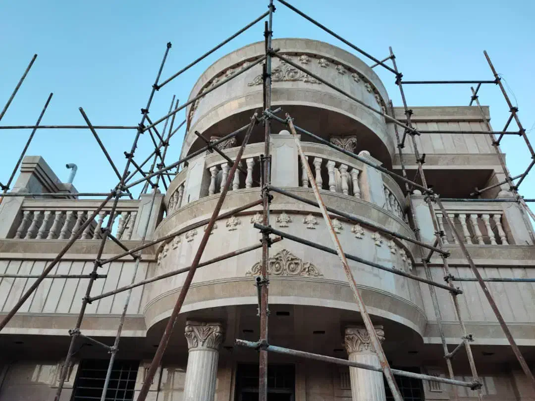 استاد کار نمای رومی و سرامیک اسلب|خدمات پیشه و مهارت|کازرون, |دیوار