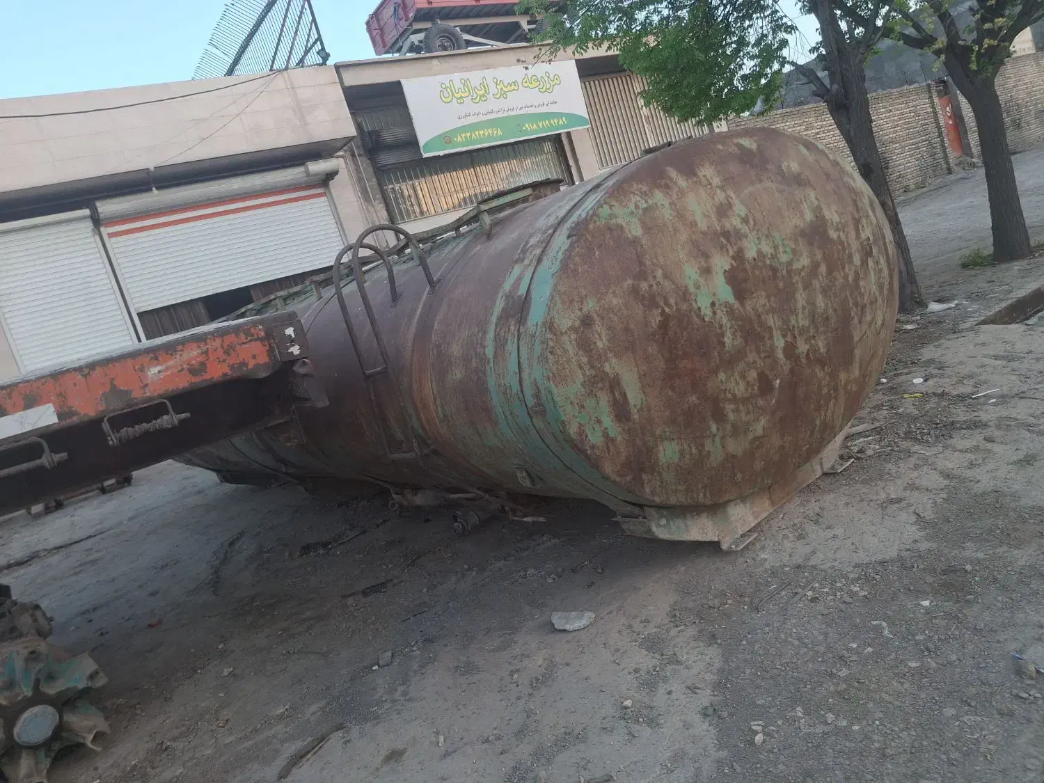 تانکر ۲۲ هزار لیتری جفت|قطعات یدکی و لوازم جانبی|کرمانشاه, |دیوار